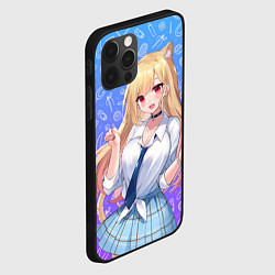 Чехол для iPhone 12 Pro Max Эта фарфоровая кукла влюбилась, цвет: 3D-черный — фото 2