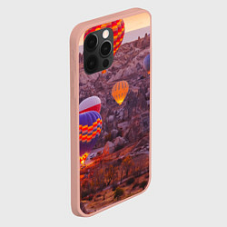 Чехол для iPhone 12 Pro Max Невероятно Красивые Воздушные Шары!, цвет: 3D-светло-розовый — фото 2