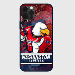 Чехол для iPhone 12 Pro Max Вашингтон Кэпиталз Washington Capitals, цвет: 3D-черный