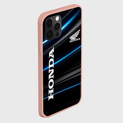 Чехол для iPhone 12 Pro Max Honda Хонда, цвет: 3D-светло-розовый — фото 2