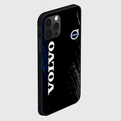 Чехол для iPhone 12 Pro Max Volvo марка автомобиля, цвет: 3D-черный — фото 2