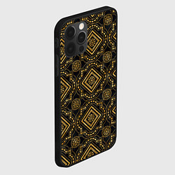 Чехол для iPhone 12 Pro Max Versace classic pattern, цвет: 3D-черный — фото 2