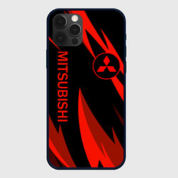 Чехол для iPhone 12 Pro Max Mitsubishi Авто для души, цвет: 3D-черный