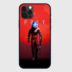 Чехол для iPhone 12 Pro Max Prey красная планета, цвет: 3D-черный