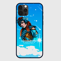 Чехол для iPhone 12 Pro Max Horizon Forbidden West Art, цвет: 3D-черный