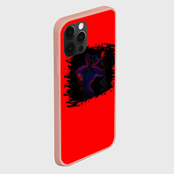 Чехол для iPhone 12 Pro Max Неоновый Хагги Вагги, цвет: 3D-светло-розовый — фото 2