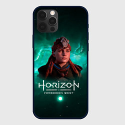 Чехол для iPhone 12 Pro Max Aloy - Элой Horizon Forbidden West, цвет: 3D-черный