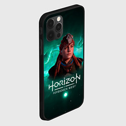 Чехол для iPhone 12 Pro Max Aloy - Элой Horizon Forbidden West, цвет: 3D-черный — фото 2