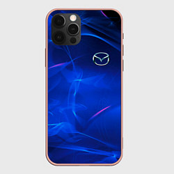 Чехол для iPhone 12 Pro Max Мазда mazda, цвет: 3D-светло-розовый