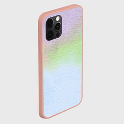Чехол для iPhone 12 Pro Max Акварельный принт, цвет: 3D-светло-розовый — фото 2
