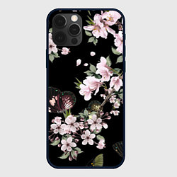 Чехол для iPhone 12 Pro Max Краски весны, цвет: 3D-черный