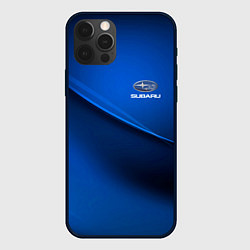 Чехол для iPhone 12 Pro Max Subaru sport, цвет: 3D-черный