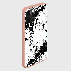 Чехол для iPhone 12 Pro Max Токийские мстители Tokyo Revengers logo краска, цвет: 3D-светло-розовый — фото 2
