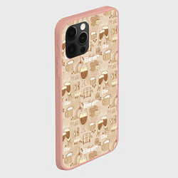 Чехол для iPhone 12 Pro Max Пивбар, цвет: 3D-светло-розовый — фото 2