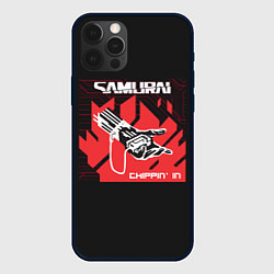 Чехол для iPhone 12 Pro Max SAMURAI Chippin In, цвет: 3D-черный