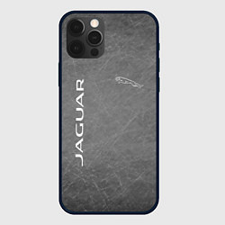 Чехол для iPhone 12 Pro Max ЯГУАР, цвет: 3D-черный