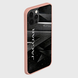 Чехол для iPhone 12 Pro Max JAGUR ЯГУАР абстракция, цвет: 3D-светло-розовый — фото 2