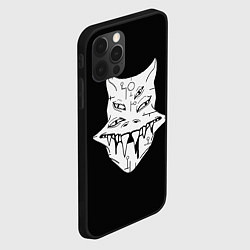 Чехол для iPhone 12 Pro Max Четырехглазый пришелец, цвет: 3D-черный — фото 2