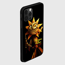 Чехол для iPhone 12 Pro Max Five Nights at Freddys: Security Breach - Солнце D, цвет: 3D-черный — фото 2