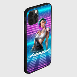 Чехол для iPhone 12 Pro Max Judy 18 Джуди Cyberpunk2077, цвет: 3D-черный — фото 2