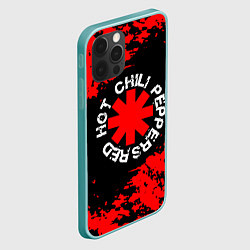 Чехол для iPhone 12 Pro Max Red hot chili peppers RHCP, цвет: 3D-мятный — фото 2