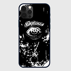 Чехол для iPhone 12 Pro Max Deftones - глаз, цвет: 3D-черный