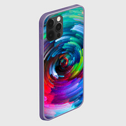 Чехол для iPhone 12 Pro Max Vanguard color pattern 2029, цвет: 3D-серый — фото 2