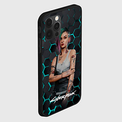 Чехол для iPhone 12 Pro Max Cyberpunk2077 Джуди, цвет: 3D-черный — фото 2