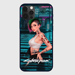 Чехол для iPhone 12 Pro Max Judy Cyberpunk2077 art, цвет: 3D-черный