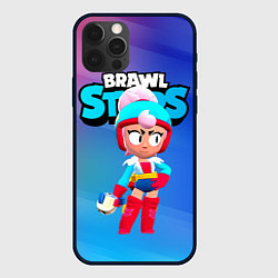 Чехол для iPhone 12 Pro Max BrawlStars Janet Джанет, цвет: 3D-черный