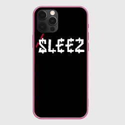 Чехол для iPhone 12 Pro Max SosMula City Morgue - SosMula Type C Sleez, цвет: 3D-малиновый