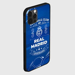 Чехол для iPhone 12 Pro Max Real Madrid FC 1, цвет: 3D-черный — фото 2