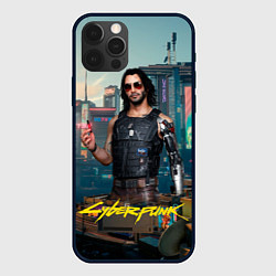 Чехол для iPhone 12 Pro Max Vi Cyberpunk2077, цвет: 3D-черный