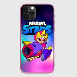 Чехол для iPhone 12 Pro Max Бонни Bonnie Empress Brawl Stars, цвет: 3D-малиновый