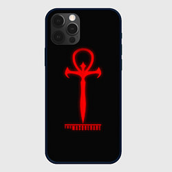Чехол для iPhone 12 Pro Max Vampire: The Masquerade - Bloodhunt Logo Лого, цвет: 3D-черный