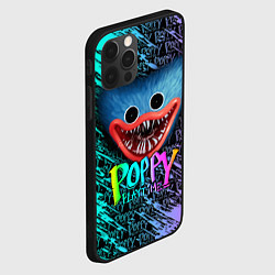 Чехол для iPhone 12 Pro Max POPPY PLAYTIME HAGGY WAGGY - ПОППИ ПЛЕЙТАЙМ ХАГГИ, цвет: 3D-черный — фото 2