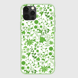 Чехол для iPhone 12 Pro Max Зелёное поле, цвет: 3D-салатовый