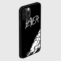 Чехол для iPhone 12 Pro Max Slayer Трещины, цвет: 3D-черный — фото 2