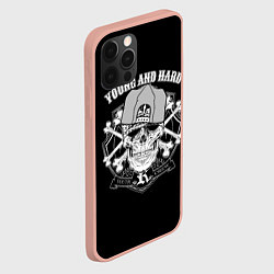 Чехол для iPhone 12 Pro Max МОЛОДОЙ И КРЕПКИЙ ЧЕРЕП, цвет: 3D-светло-розовый — фото 2