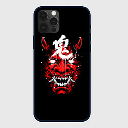 Чехол для iPhone 12 Pro Max Red Evil Oni, цвет: 3D-черный