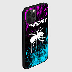 Чехол для iPhone 12 Pro Max The prodigy neon, цвет: 3D-черный — фото 2