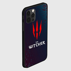 Чехол для iPhone 12 Pro Max THE WITCHER - ВЕДЬМАК КРАСНЫЕ КОГТИ, цвет: 3D-черный — фото 2