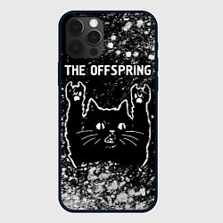 Чехол для iPhone 12 Pro Max The Offspring Rock Cat, цвет: 3D-черный