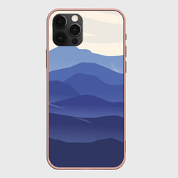 Чехол для iPhone 12 Pro Max Нежность Природа, цвет: 3D-светло-розовый