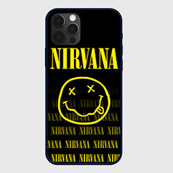 Чехол для iPhone 12 Pro Max Smile Nirvana, цвет: 3D-черный