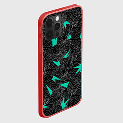 Чехол для iPhone 12 Pro Max Колючий Cactus, цвет: 3D-красный — фото 2