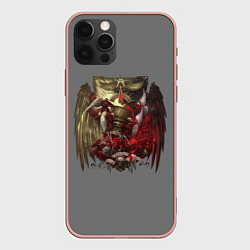 Чехол для iPhone 12 Pro Max Blood Angels symbol, цвет: 3D-светло-розовый