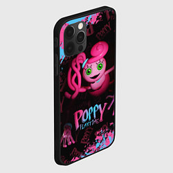 Чехол для iPhone 12 Pro Max Mommy Poppy Playtime, цвет: 3D-черный — фото 2