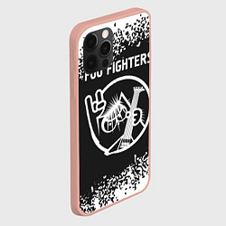Чехол для iPhone 12 Pro Max Foo Fighters КОТ Арт, цвет: 3D-светло-розовый — фото 2