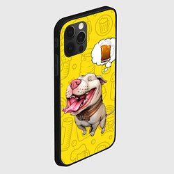 Чехол для iPhone 12 Pro Max BeerBull, цвет: 3D-черный — фото 2